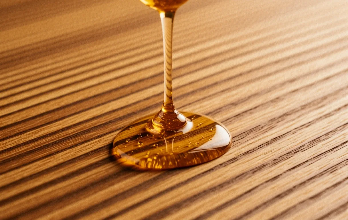 Natural honey texture